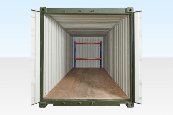 Adjustable, Heavy Duty Two Tier Racking For Rear Of Container - Image 2