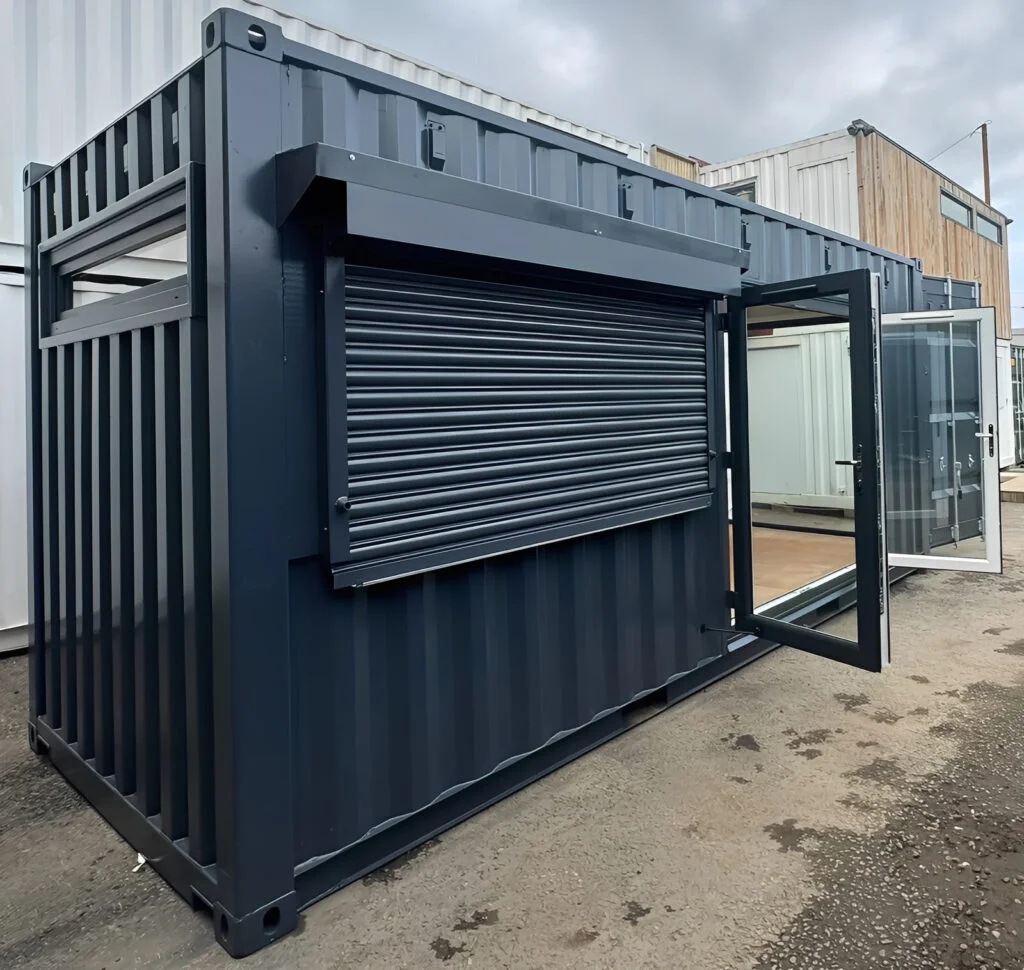 20ft x 8ft Custom Shipping Container Conversion – Portable Building - Image 11