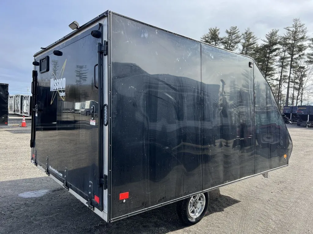 2021 Mission Trailers 101×12 Aluminum 2-Place Crossover/Hybrid w/Blackout PKG - Image 15