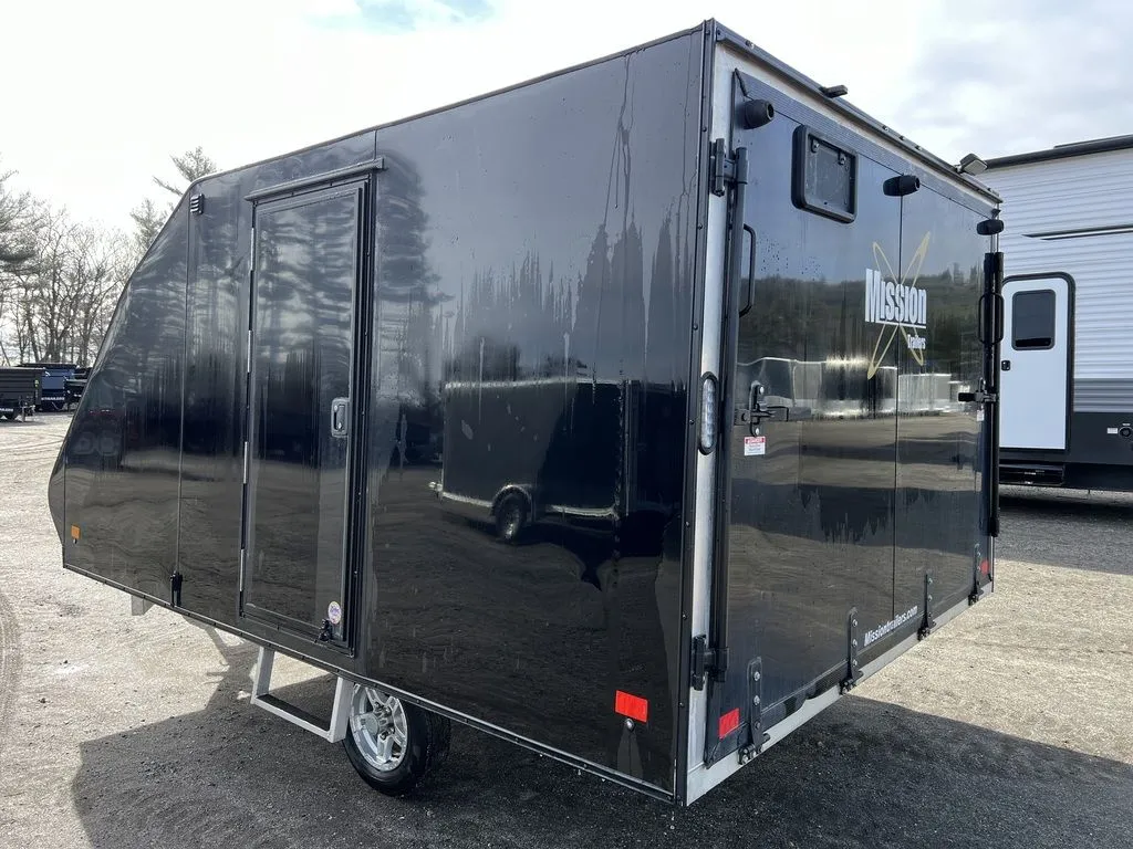 2021 Mission Trailers 101×12 Aluminum 2-Place Crossover/Hybrid w/Blackout PKG - Image 17