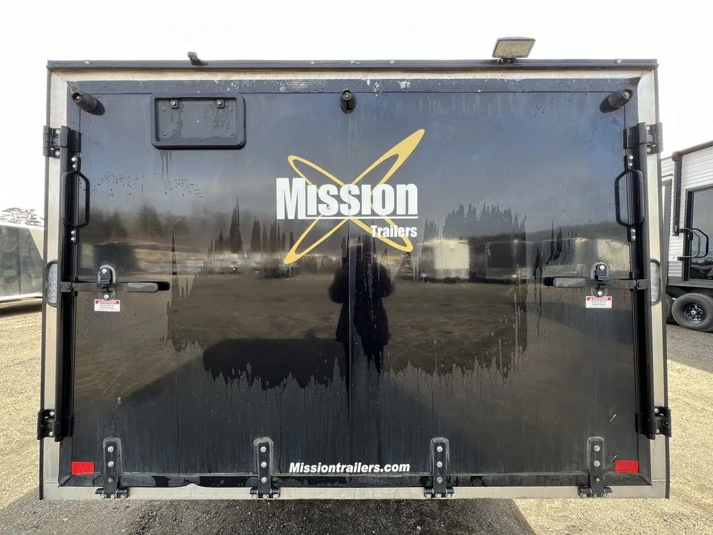 2021 Mission Trailers 101×12 Aluminum 2-Place Crossover/Hybrid w/Blackout PKG - Image 16