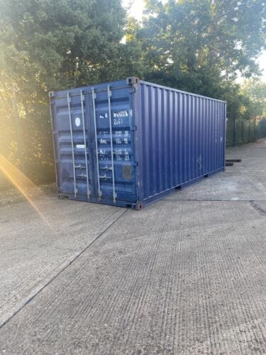20ft Shipping Container – New (Blue or Green) - Image 3
