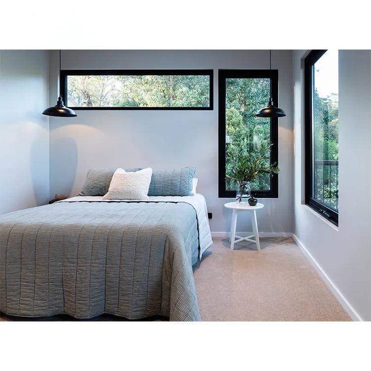 2 – Storey, 2 – Bedroom Prefab Villa Tiny House with Rooftop Terrace, Rustic – Look Exterior, Energy – Efficient Windows, Kitchen – Bathroom – Ideal for Modern Family Living - Image 2