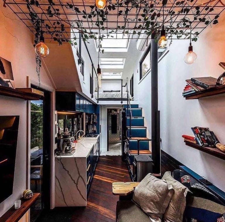 1bhk Duplex Container House, Tiny House, Container Home with Elegant Design and Spacious Outdoor Area for Families, Fully Furnished, Customizable - Image 5