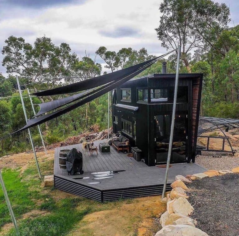 1bhk Duplex Container House, Tiny House, Container Home with Elegant Design and Spacious Outdoor Area for Families, Fully Furnished, Customizable - Image 2