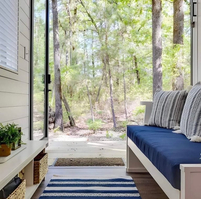 Luxury 1BHK 1BATH Tiny Home with Rooftop Deck, Container Home with Elegant Wooden Frame for Families, Fully Furnished Modern 2 Hour Set-Up, Customizable - Image 5
